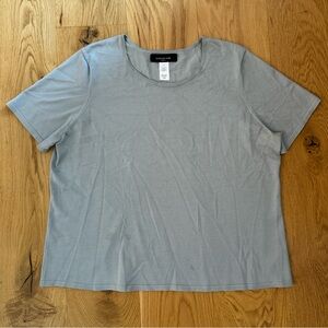 GUC Jones New York Seafoam Silk Shirt